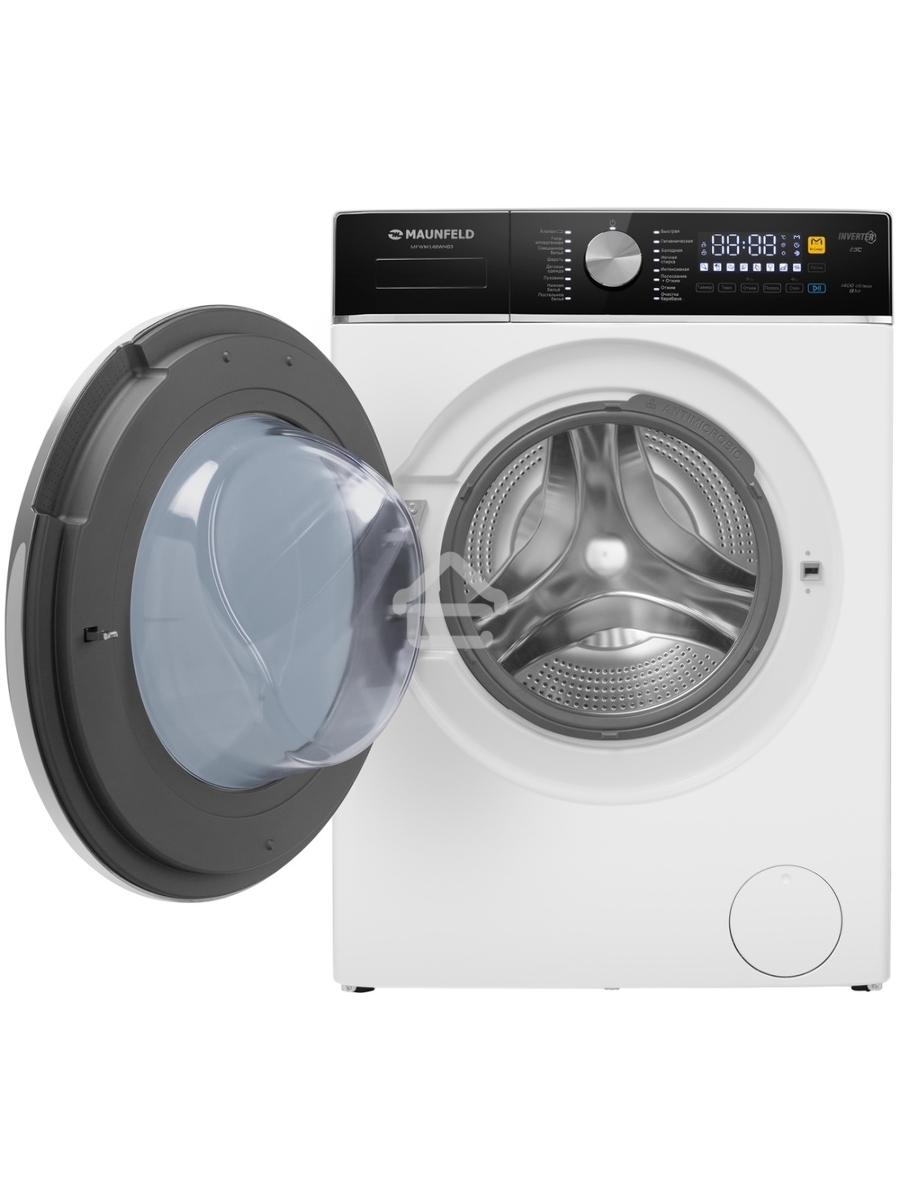 Стиральная машина Maunfeld MFWM148WH03 белый, загрузка фронтальная 8 кг, 1400 об/мин., класс: А+++