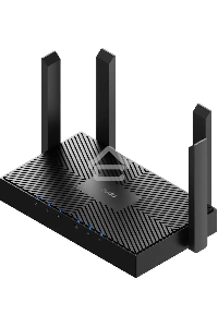 Роутер Cudy WR3000 AX3000 10/100BASE-TX/Wi-Fi черный