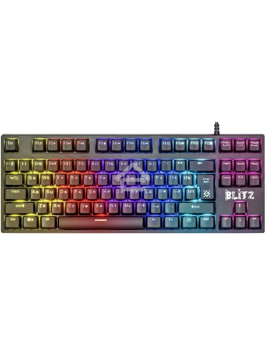 Клавиатура Defender Blitz GK-240L RU проводная, USB, черный