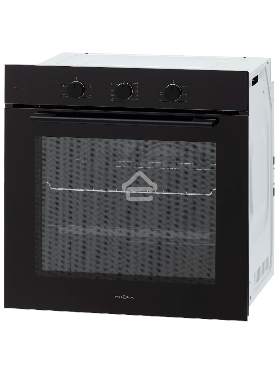 Духовой шкаф электрический Krona ELEMENT 60 BL/BL чёрный
