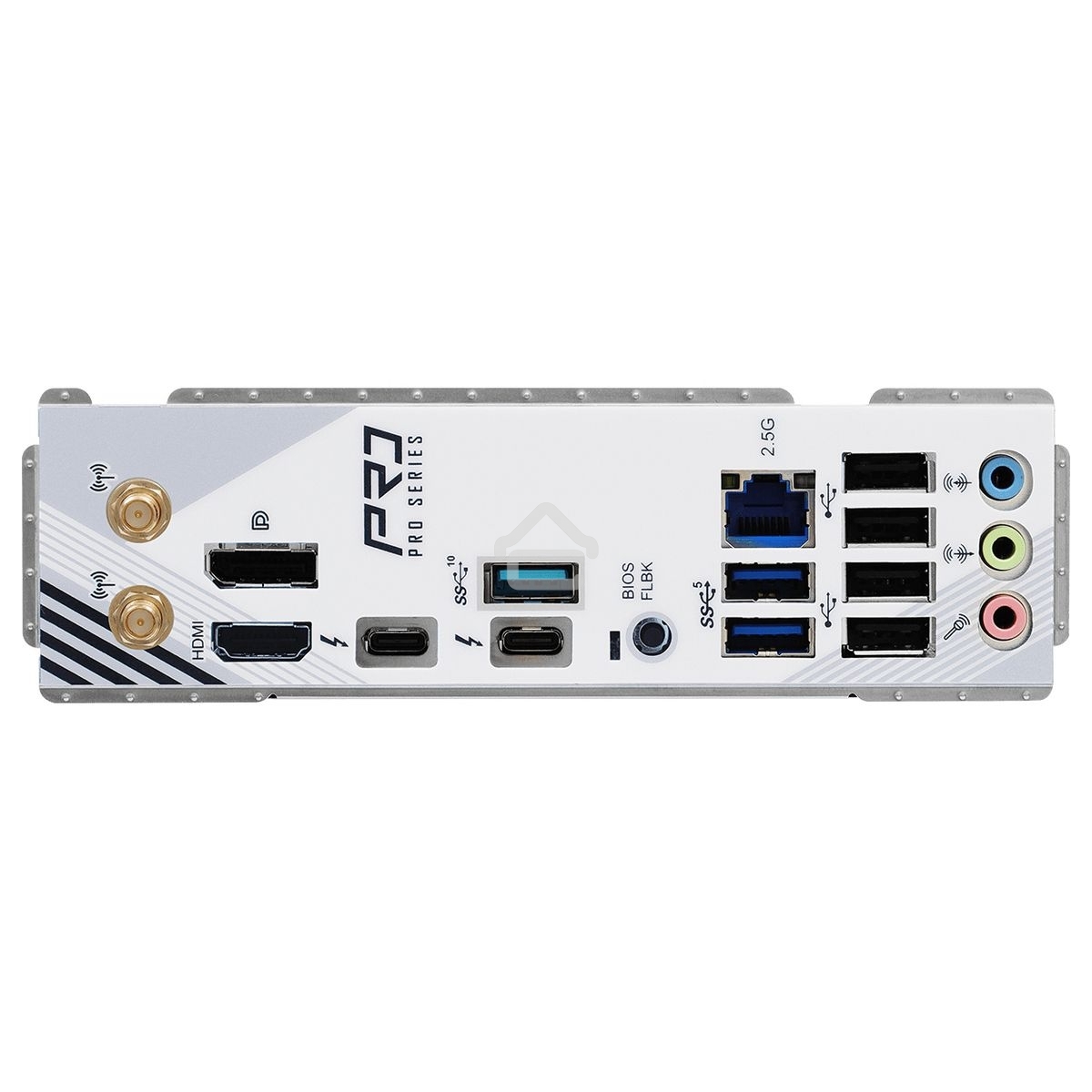 Материнская плата ASRock Z890 Pro RS WiFi White, LGA 1851, Intel Z890, 4xDDR5, 4xSATA, 4xM.2, 1xPCIe 5.0 x16, 2xPCIe 4.0 x16, 1xPCIe x1, 2xUSB-C Thunderbolt 4, 4xUSB-A 3.2 Gen 1, 1xUSB-A 3.2 Gen 2, 1xHDMI, 1xDP, 1x2.5Gb LAN, 5x3.5 мм, 7.1, ATX