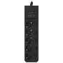 Сетевой фильтр QUMO Power Bar PRO 6SP4U (P-0006), черный