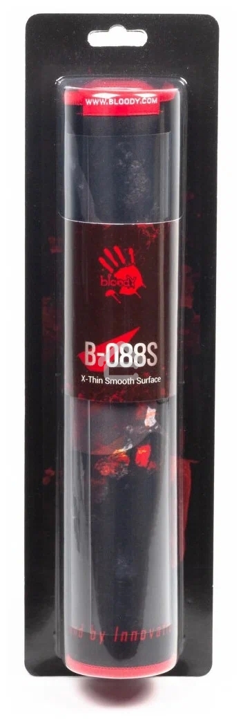 Коврик для мыши A4Tech Bloody B-088S черный/рисунок