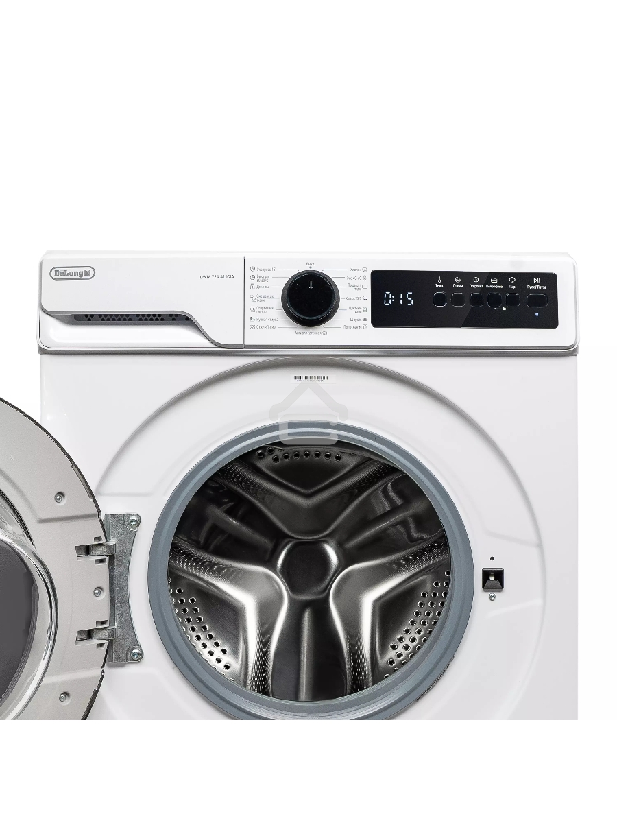 Стиральная машина DeLonghi DWM 825 V ALICIA белый, загрузка фронтальная 8 кг, 1200 об/мин., класс: А+++