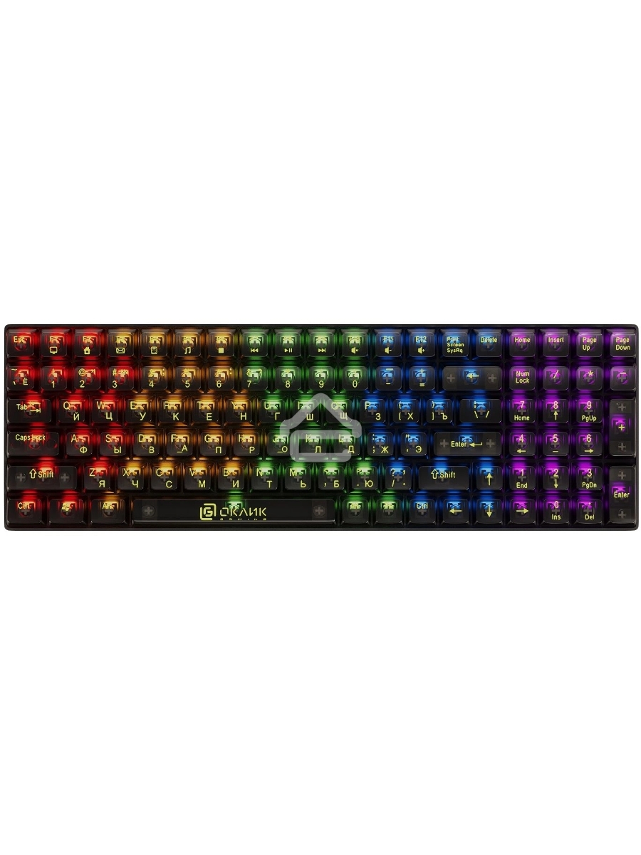 Клавиатура Oklick 915GK (1790371) проводная, USB, черный