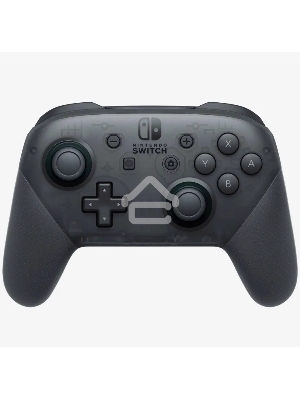 Геймпад Беспроводной NINTENDO SWITCH PRO CONTROLLER чёрный (HAC-A-FSSKA)