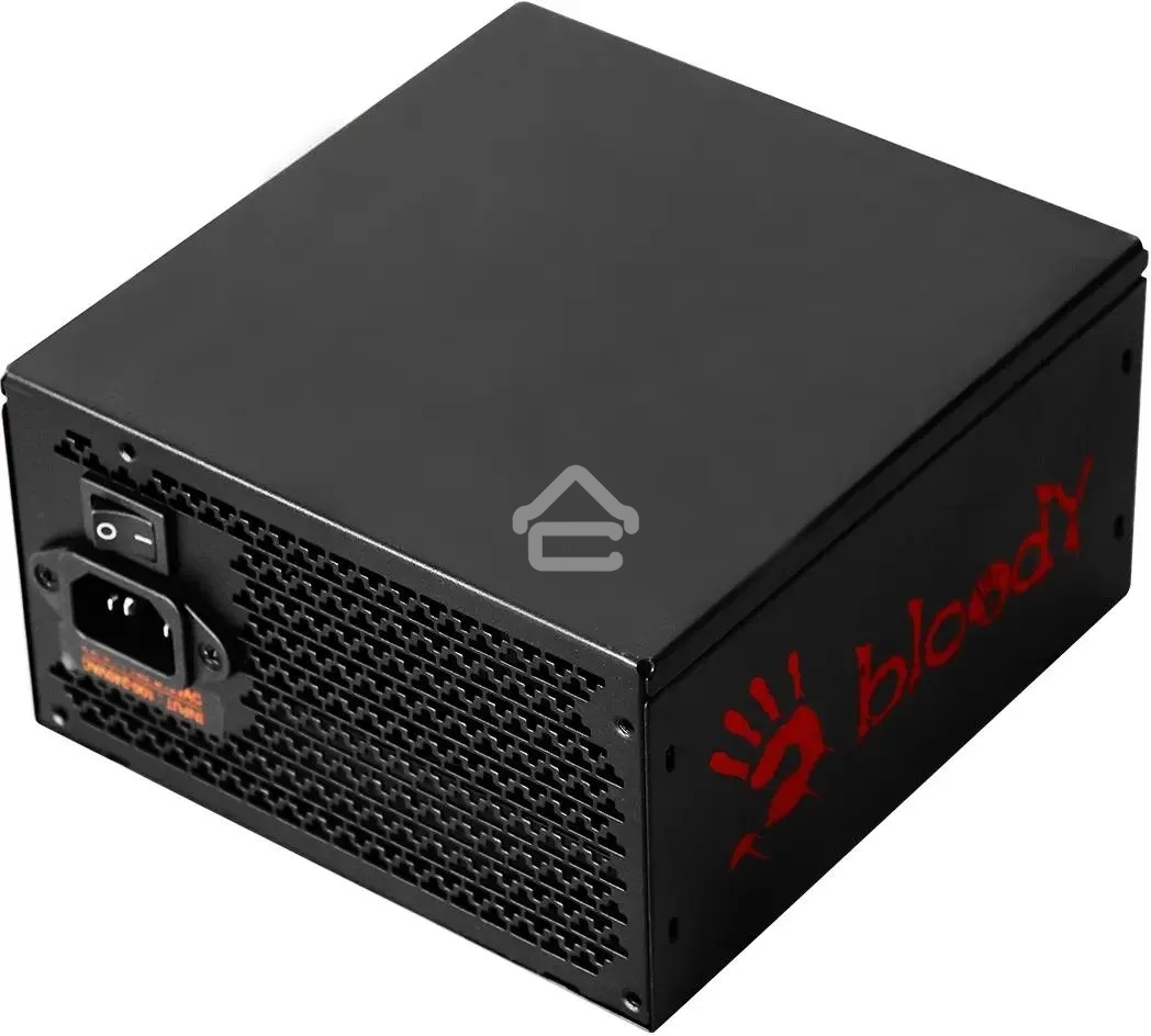 Блок питания Bloody BD-PS1250P, 1250 Вт, 80 PLUS Platinum, 140мм, модульный, черный
