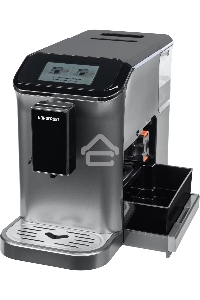 Кофемашина автоматическая Nordfrost HOME 300 Gr черный/серебристый, исп. кофе - зерновой, 1.5 л, 1350 Вт, 20 Бар