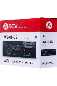 Автомагнитола ACV AVS-814BG 1DIN 4x50Вт