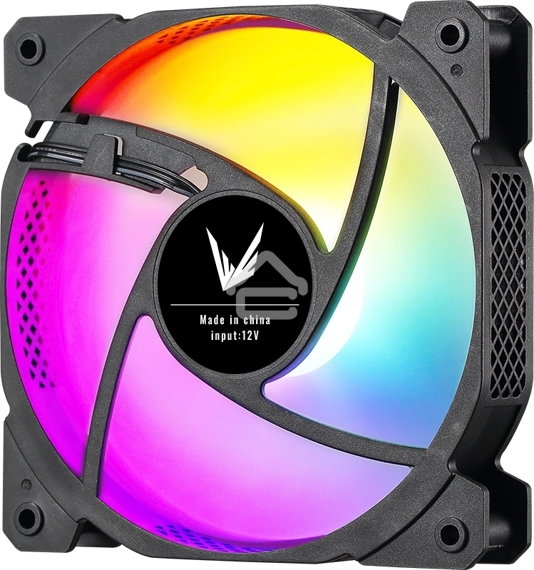 Вентилятор для корпуса Aerocool/Formula Cosmic 12BK ARPW ARGb черный, 120 мм, 1500 об/мин, 26.8 дБ, 4 pin