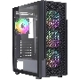 Компьютерный корпус Accord 3312 черный без БП ATX 2xUSB2.0 1xUSB3.0 audio bott PSU