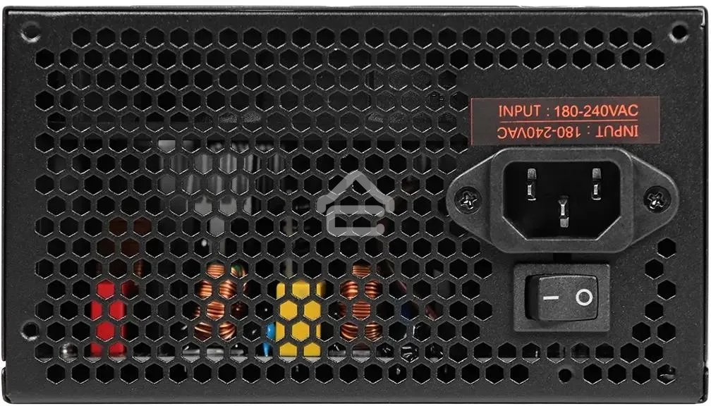 Блок питания Digma DPSU-650W-WH RTL, 650Вт, 80 PLUS, 120мм, черный