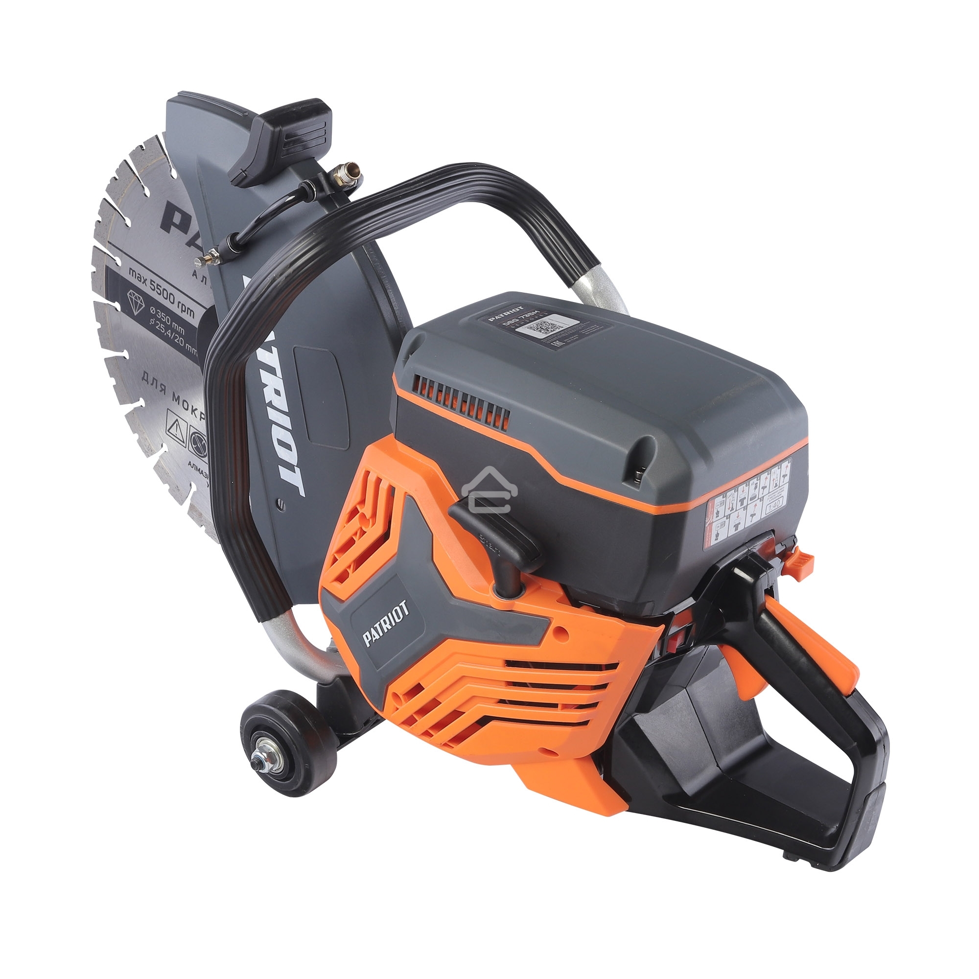 Бензорез Patriot Expert DSG 735M, 75сс, 4.8 л.с, 350мм