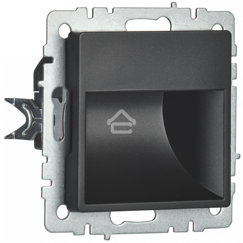 Подсветка светодиодная встраиваемая IEK BRITE ПЛ20-БрЧ (BR-FL20-K02) черный