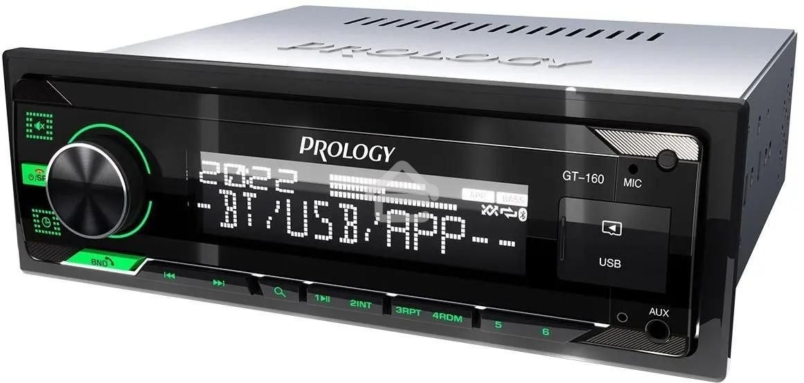 Автомагнитола Prology GT-160 1DIN 4x55Вт