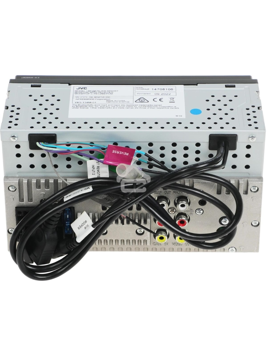 Автомагнитола JVC KW-M560BT 2DIN 4x50Вт