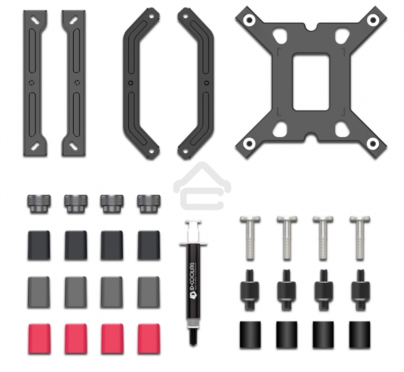 Кулер для процессора ID-COOLING FROZN A610 черный 120мм алюминий/медь 2000rpm 30db 4-pin 250W 155мм