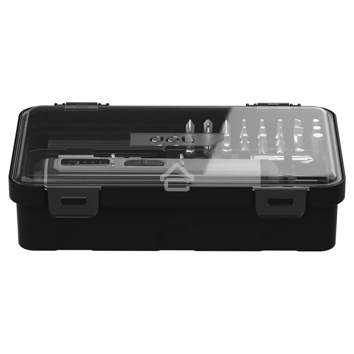 Отвертка аккумуляторная Deli DC160, (4В, 2А*ч, 5Нм, 300об/мин, Type-C, набор бит 4 шт, картон)