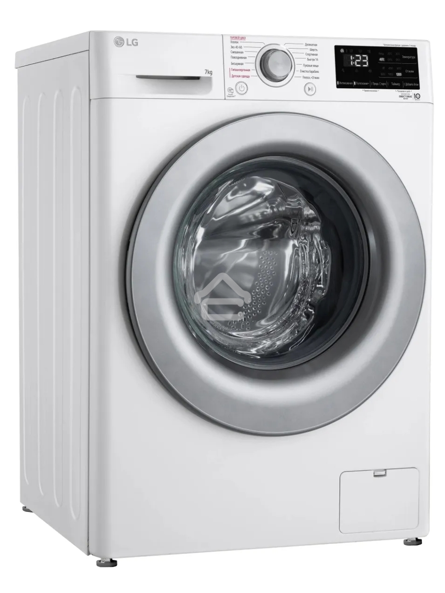 Стиральная машина LG F2V3HS4W белый, загрузка фронтальная 7 кг, 1200 об/мин., класс: A