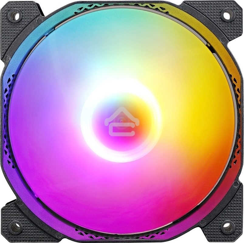 Вентилятор для корпуса Aerocool/Formula Cosmic 12BK ARPW ARGb черный, 120 мм, 1500 об/мин, 26.8 дБ, 4 pin