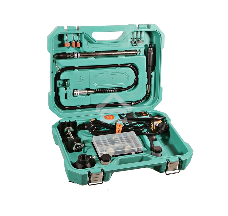 Прямошлифовальная машина (гравер) Sturm! GM2318FS 180Вт, гибкий вал, LCD-дисплей,126аксс,рег оборотов