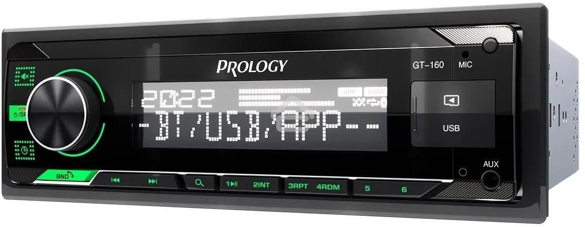 Автомагнитола Prology GT-160 1DIN 4x55Вт