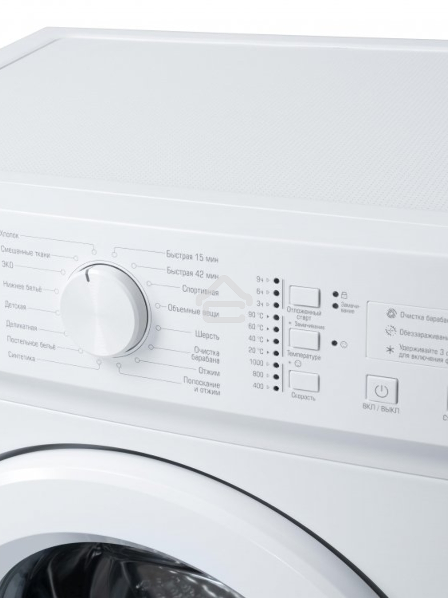 Стиральная машина Бирюса WM-SM510/04белый, загрузка фронтальная 5 кг, 1000 об/мин, класс А++
