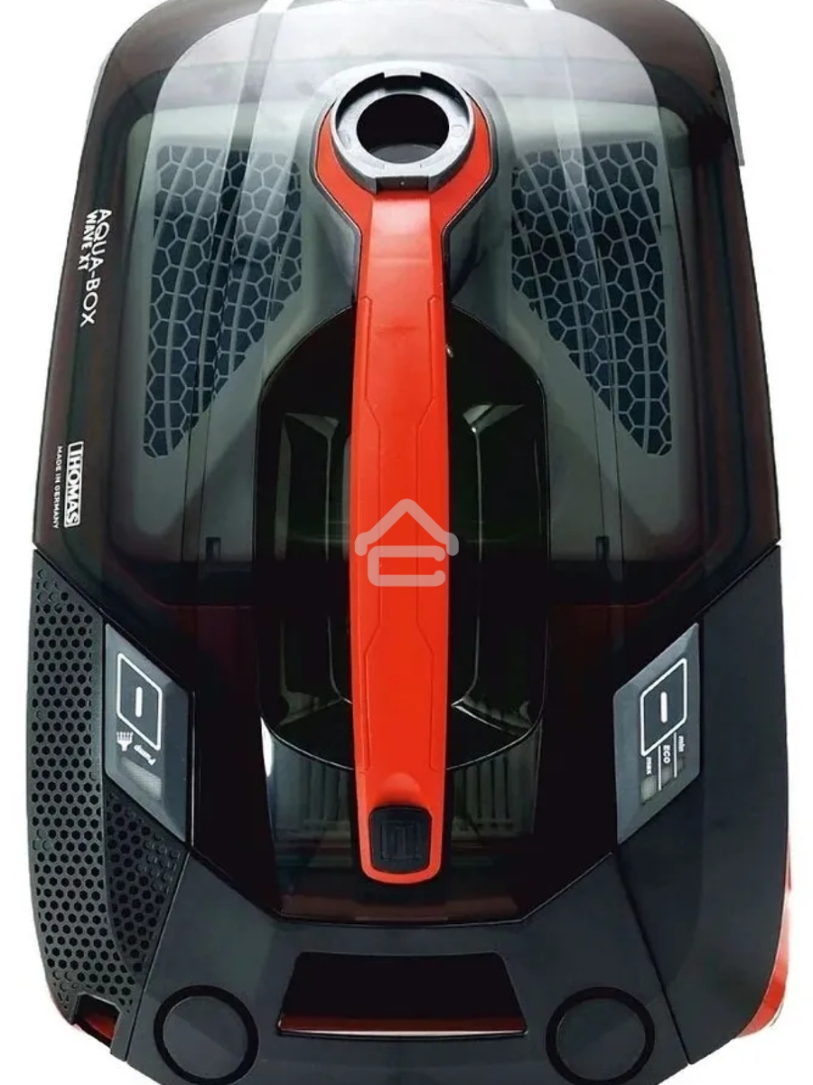 Пылесос моющий Thomas WAVE XT AQUA-BOX красный/черный, 320/1600 Вт, уборка влажная/сухая, пылесборник аквафильтр, 2.6 л