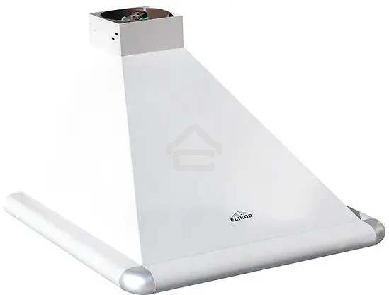 Вытяжка каминная Elikor Сатурн 60П-180-В1Л белый, 60 см, 180 куб. м/ч, 48 дБ