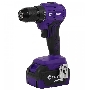 Дрель-шуруповерт Cutop E-Profi 01-886, Аккумуляторная, 20В, 2 АКБ, Кейс
