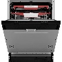 Встраиваемая посудомоечная машина Kuppersberg GLM 6081, черный, 59.8 см, 14 компл., 49 дБ, класс A+++