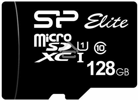 Флеш карта microSDXC 128Gb Class10 Silicon Power SP128GbSTXBV1V20 Elite w/o adapter