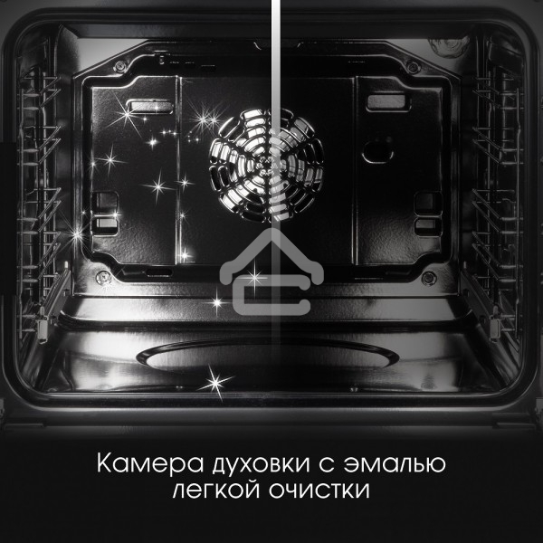 Духовой шкаф электрический Zigmund & Shtain E 167 B черный