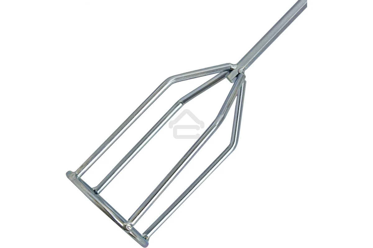 Миксер для гипсовых смесей Denzel, 80 х 530 мм, оцинкованный, шестигранный хвостовик 8 мм