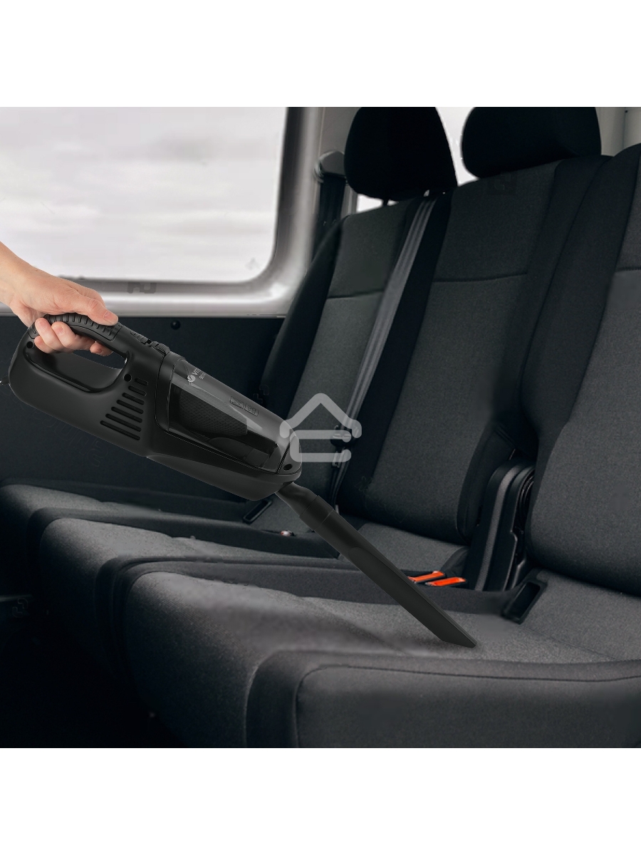Пылесос автомобильный Vitek VT-1850(BK) 90 Вт/ Моющийся фильтр.