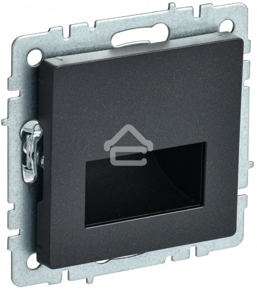 Подсветка светодиодная встраиваемая IEK BRITE ПЛ20-БрЧ (BR-FL20-K02) черный