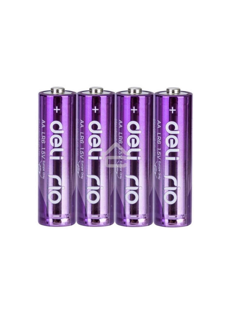 Батарейки Deli Rio E82902 AA LR6 1.5V (4шт\Pack) 