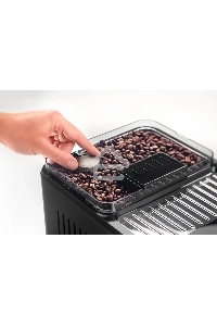 Кофемашина автоматическая DeLonghi ECAM450.55.G черный, исп. кофе - зерновой/молотый, 1.8 л, 1450 Вт, 19 Бар.