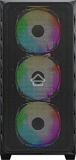 Компьютерный корпус Montech AIR 903 MAX черный без БП ATX 3x140мм 2xUSB3.0 1xUSB3.1 audio bott PSU