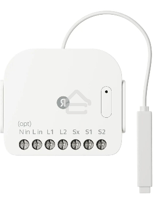 Умное реле Yandex YNDX-00538 2канал. белый