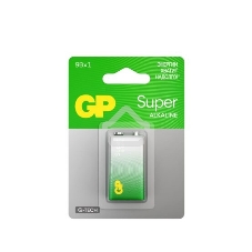 Алкалиновая батарейка GP Super Alkaline G-Tech 9V Крона - 1 шт. на блистере (1 шт.)