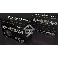 Блок питания Aerocool/Formula ATX 400W AP-400ММ 80 PLUS WHITE (20+4pin) APFC 120мм fan 6xSATA RTL