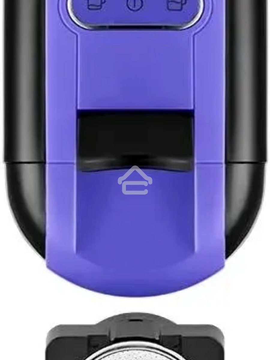 Кофемашина Kitfort КТ-7105-1 1450Вт черный/фиолетовый
