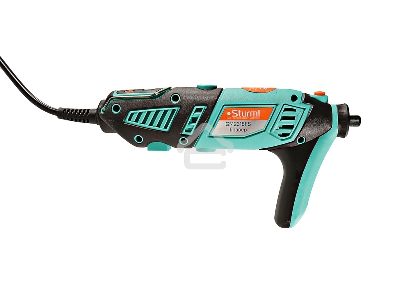 Прямошлифовальная машина (гравер) Sturm! GM2318FS 180Вт, гибкий вал, LCD-дисплей,126аксс,рег оборотов