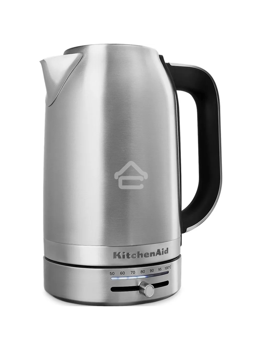 Чайник электрический KitchenAid 5KEK1701ESX стальной, 1,7 л, 2400 Вт