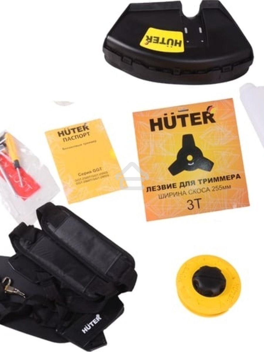 Триммер бензиновый Huter GGT-1500TX 1500Вт неразбор.штан. реж.эл.:леска/нож (может отгружаться со штангой модели GGT-2900T, GGT-2500T 70/2/14)