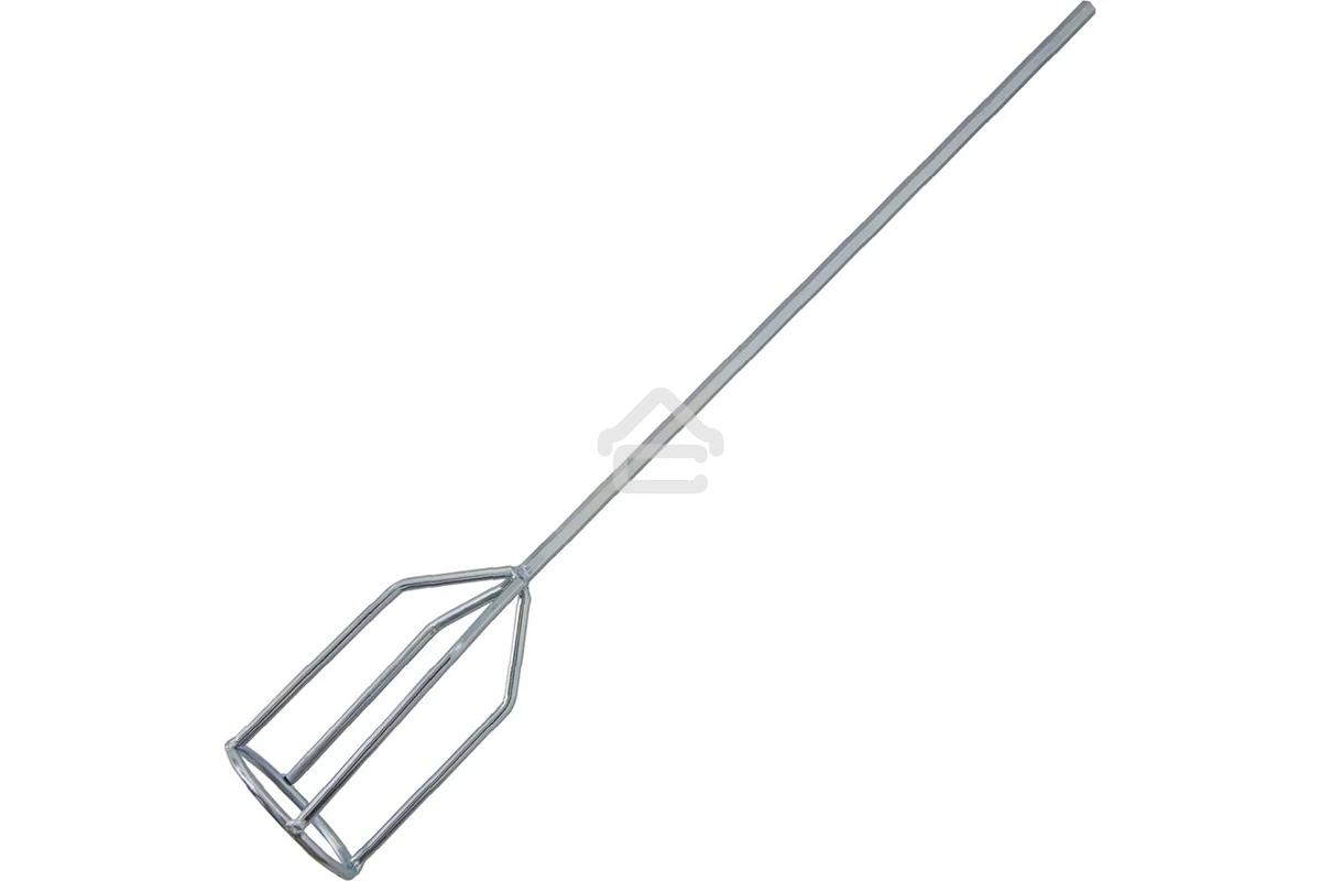 Миксер для гипсовых смесей Denzel, 80 х 530 мм, оцинкованный, шестигранный хвостовик 8 мм