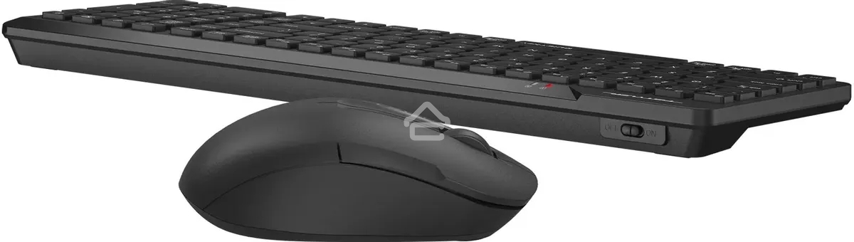 Комплект клавиатура + мышь A4Tech Fstyler FG2300 Air2 клав:черный мышь:черный USB беспроводная slim