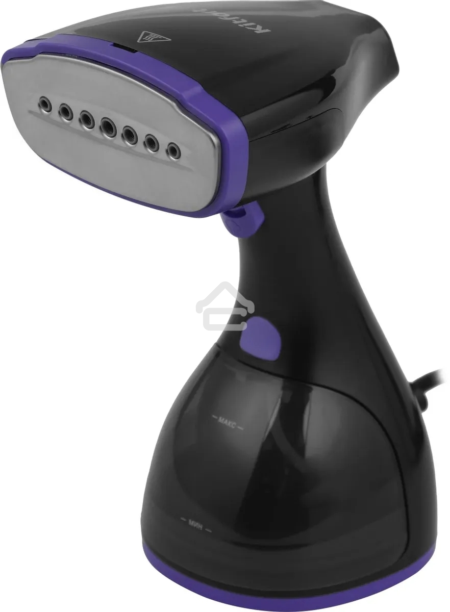 Отпариватель ручной Kitfort КТ-9121-1 1500Вт черный/фиолетовый