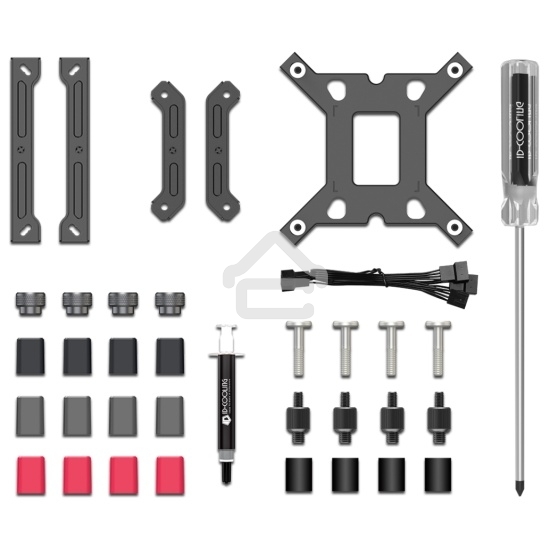 Устройство охлаждения(кулер) ID-Cooling Frozn A720 черный 140мм алюминий+медь 2000rpm 33.5db 4-pin 300W 163мм